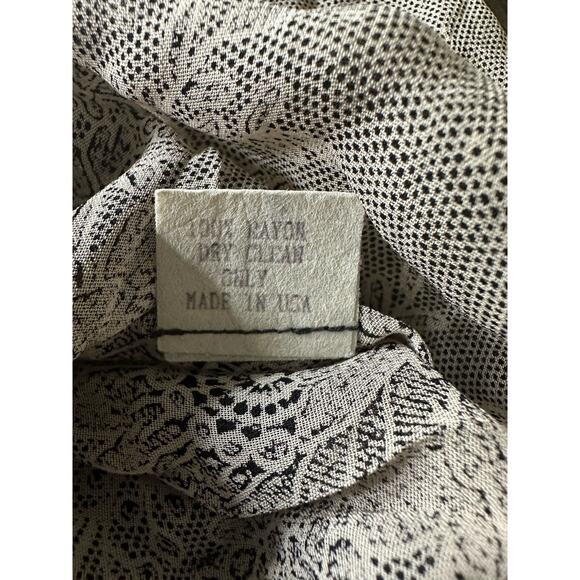 badgley mischka Slip Mini Dress Size Small Vintage Gray - Picture 7 of 7